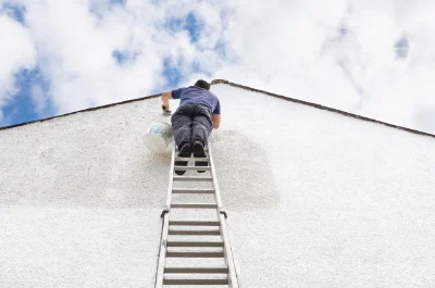 Peinture extérieure à Thuré — façades et ravalement